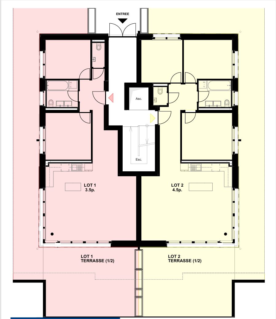 Élégance & Ensoleillement LOT 5 : Superbe 4.5 Pièces avec Terrasse XL - Image 5