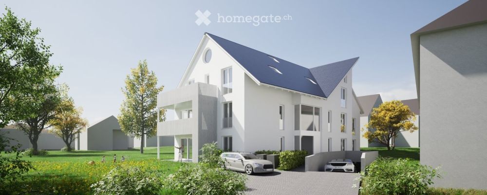 Moderne 5.5 bis 6.5 Zimmer-Duplex-Wohnung mit Rheinblick in Wallbach - inkl. EHP - Neubau 2026 -  Bild 1