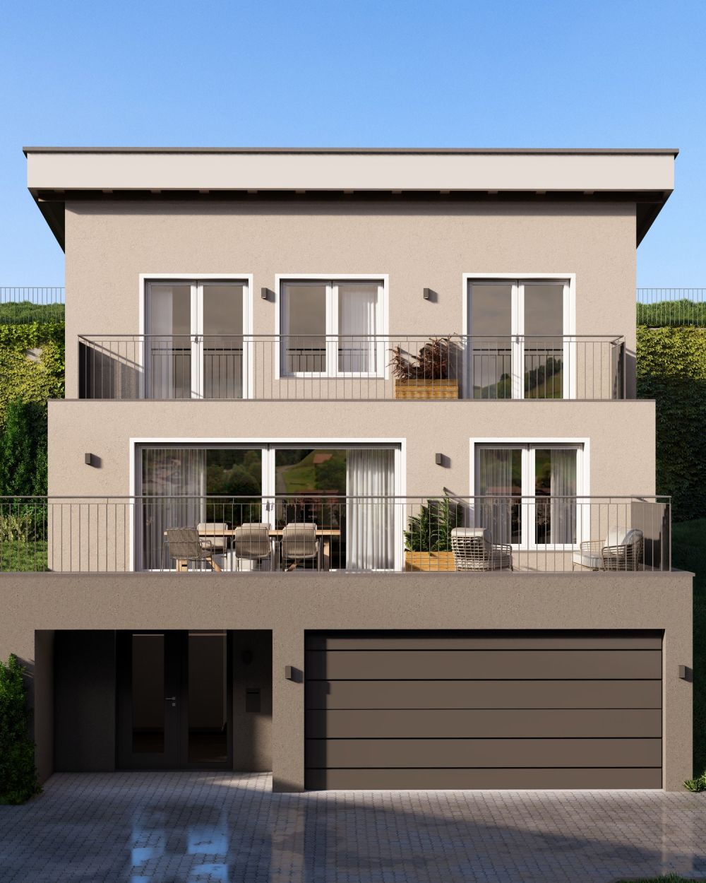Exklusive Neubau-Villa in Schwarzenberg mit atemberaubendem Ausblick -  Bild 1