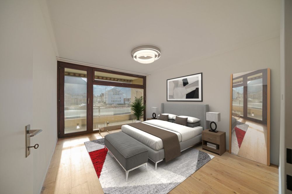 Kernsanierte 3½ Zimmerwohnung mit wunderschöner Bergsicht - Bild 5