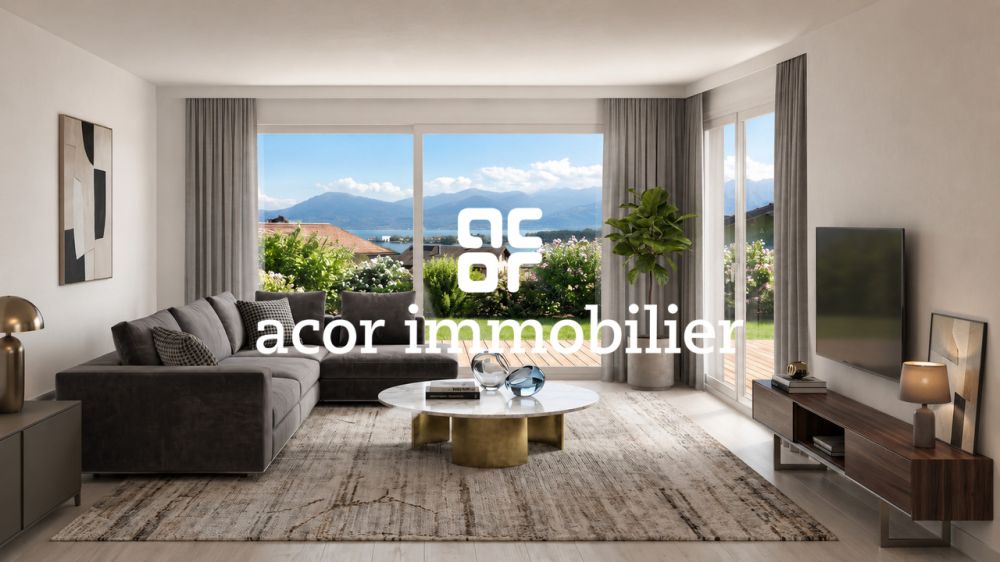 Nouvelle Promotion - 4,5 pièces - rez-jardin vue dégagée lac -  Bild 1