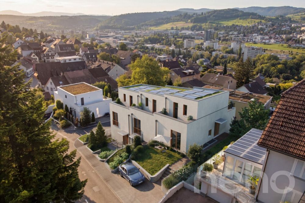 Modernes 5.5 Zimmer Reiheneckhaus mit Garten und Weitsicht -  Bild 1
