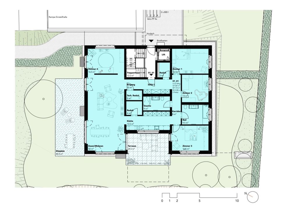 NEUBAUPROJEKT Moderne 5.5-Zimmer-Wohnung in ruhiger Lage von Muri bei Bern -  Bild 10