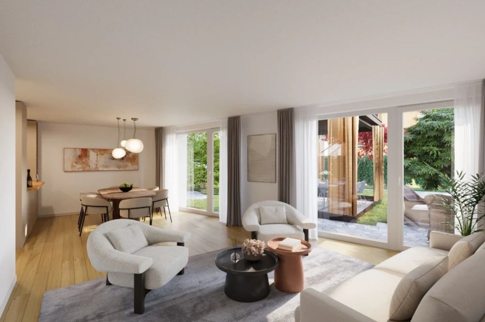 Exklusive 2.5-Zimmer-Gartenwohnung im Neubau CIRCLE SEVEN -  Bild 4