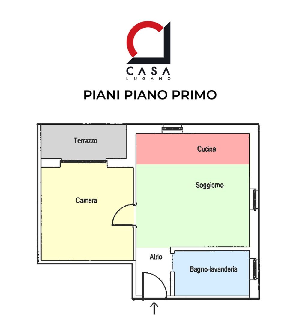 Nuovo appartamento 2,5 locali con balcone coperto e vista aperta - Bild 8