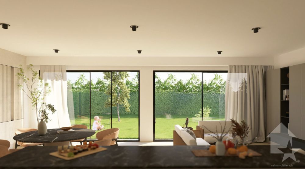 Maison jumelée moderne de 4.5 pièces dans un environnement calme - Bild 2