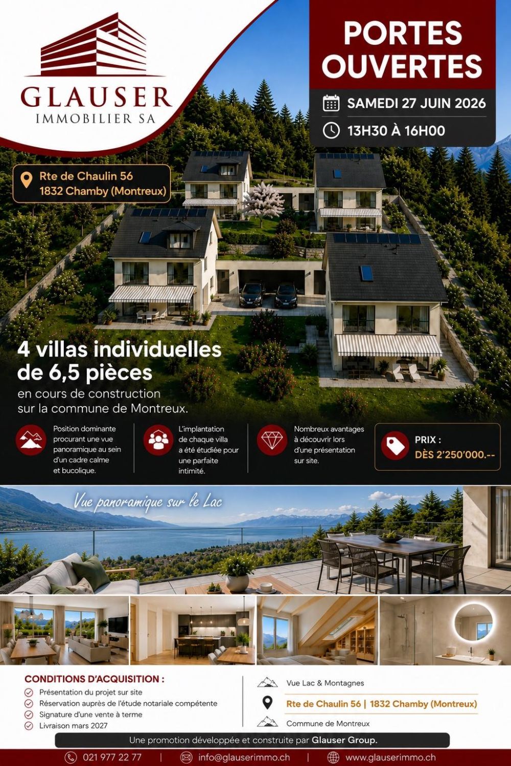 Villen im Einzelhandel neu | 6,5 Räume | Panoramablick -  Bild 1