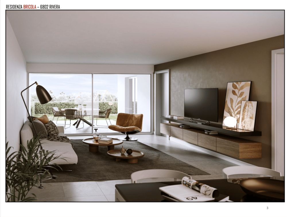 Modern und helles 3-Zimmer-Wohnung in neuer Bauweise in Rivera - Image 1