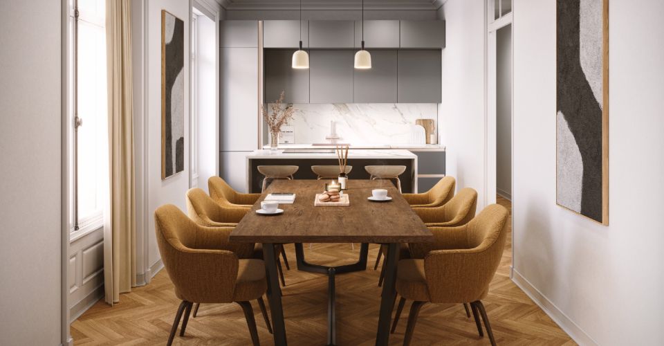 Appartement à vendre à Lausanne - Avenue de Rumine - Appartement 3.5 pièces - image - 2