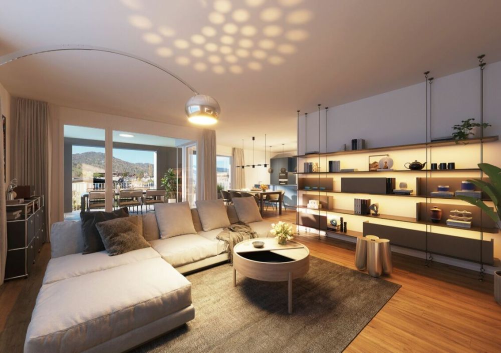 Äusserst hochwertige Attikawohnung mit riesiger Terrasse und wunderschöner Weitsicht -  Bild 5
