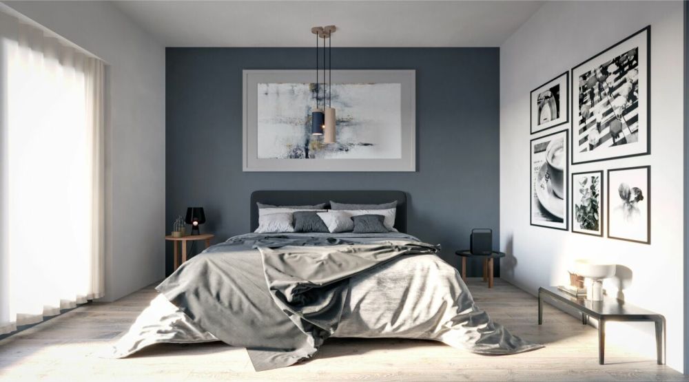 Attraktive und stilvolle 5.5-Zimmer-Wohnung mit Zweitwohnungskontingent an bester Lage - Visualisierung: Zimmer