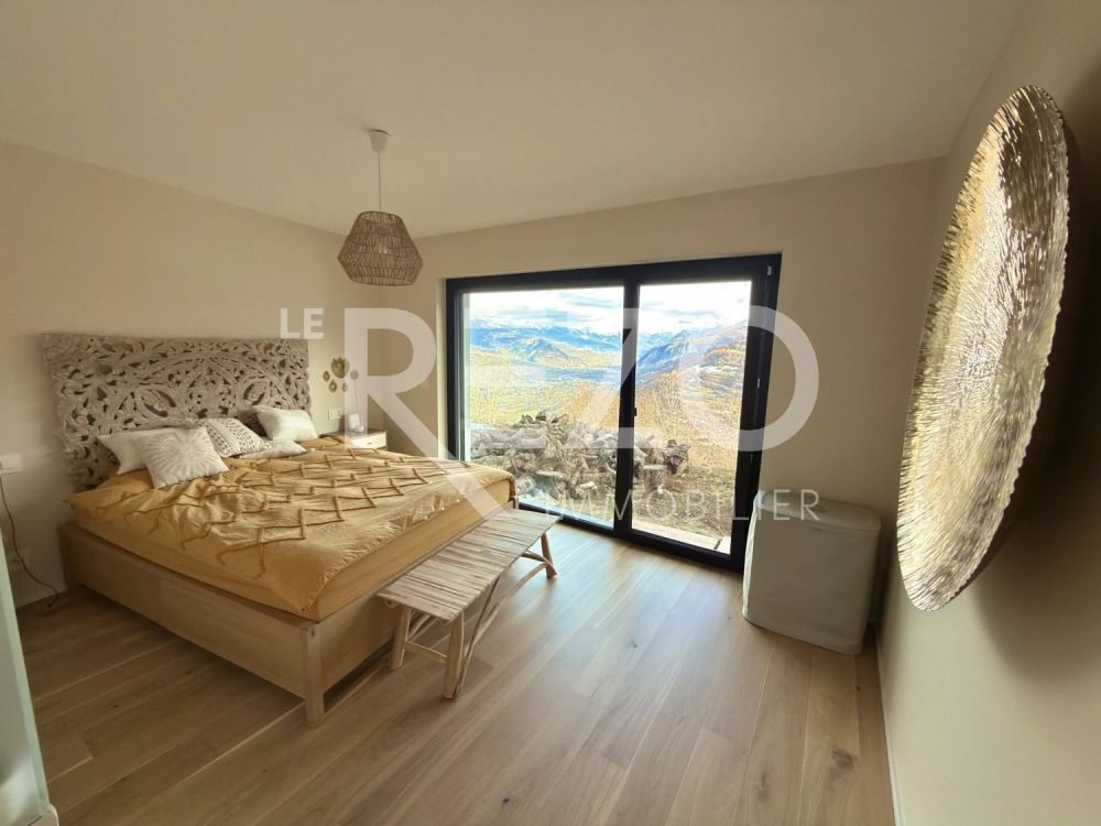 Superbe chalet d'architecte avec vue panoramique - Sornard (1997), Haute-Nendaz. - Bild 10