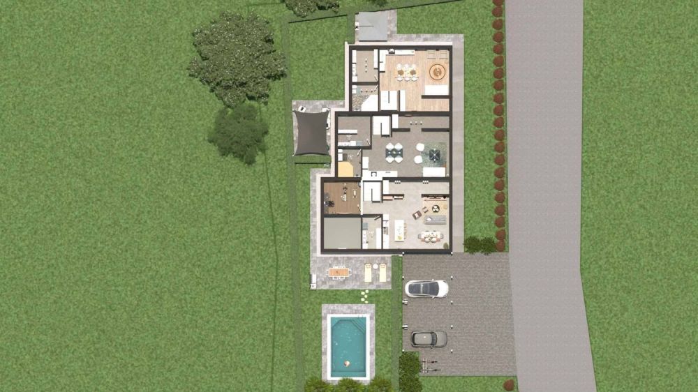 Villa contiguë neuve à La Balmaz  Lot B - Bild 11