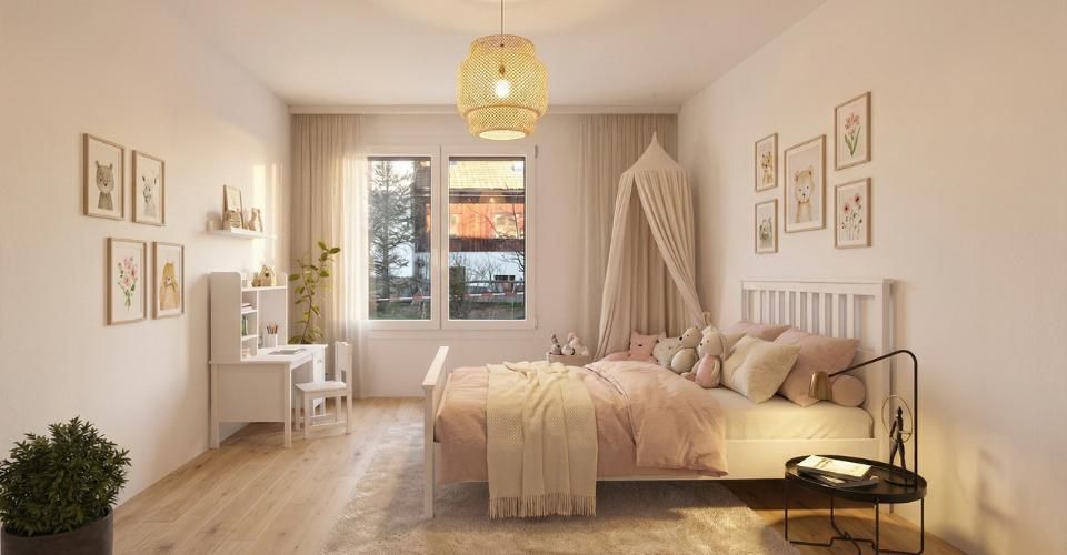 Appartement de 4,5 pièces au rez-de-chaussée - avec terrasse et jardin - Appartement 4.5 pièces - image - 12