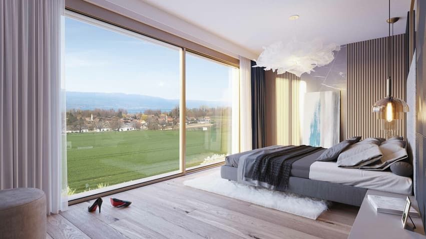 Cheyres, à vendre, magnifique attique de 190 m2 avec vue sur le lac ! -  Bild 7