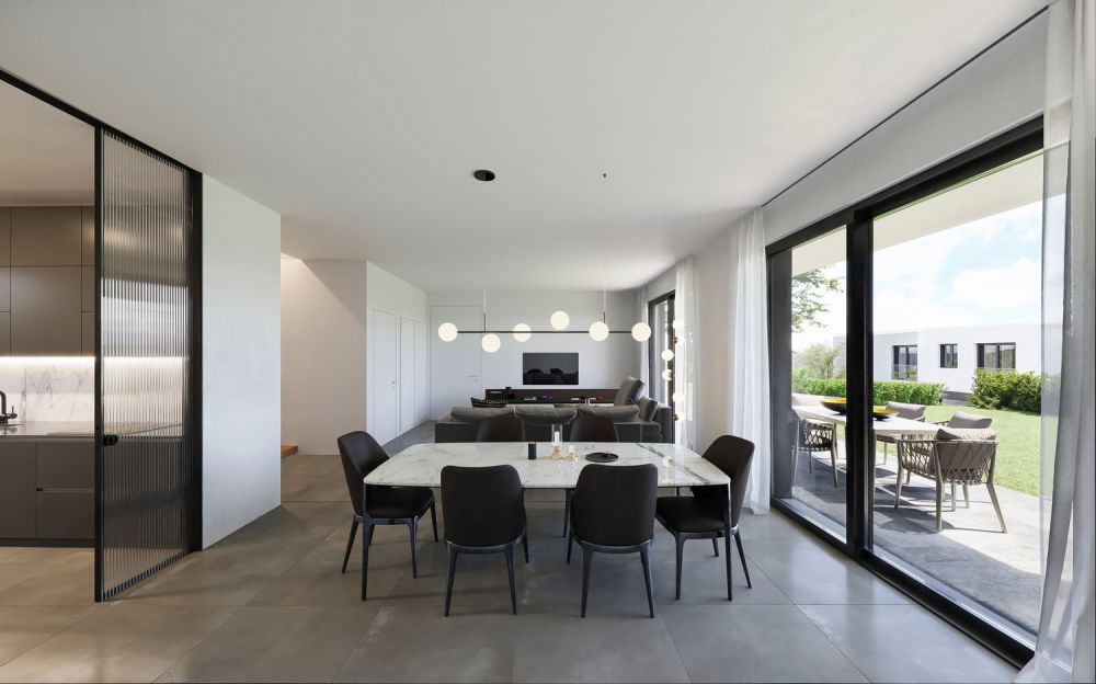 Neues Zweifamilienhaus mit exklusivem Garten in Bedano -  Bild 6