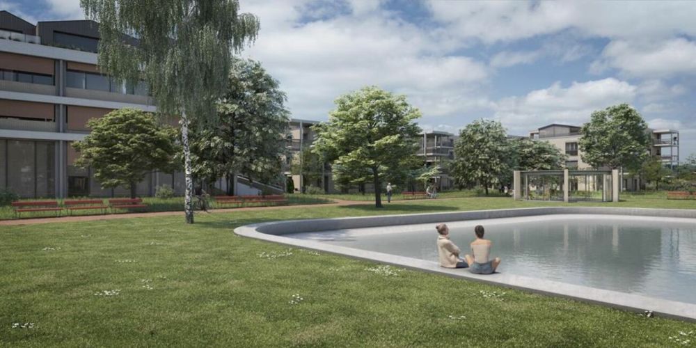 Gehoben Wohnen mit Sicht über den grossen Park des Ziegelei-Quartiers (E 1.2) - Bild 11