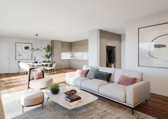 Natürlich schön wohnen - moderne 3.5-Zimmer-Neubauwohnung -  Bild 3
