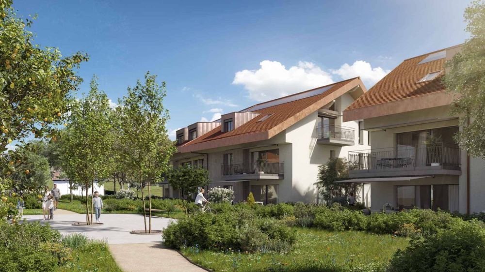 Wohnungen mit 4.5 Zimmern und Südbalkon -  Bild 3