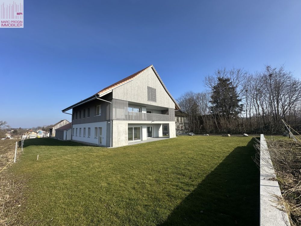 Letztes 5.5-Zimmer-Apartment in kleiner PPE in landwirtschaftlicher Zone - Façades sud et ouest