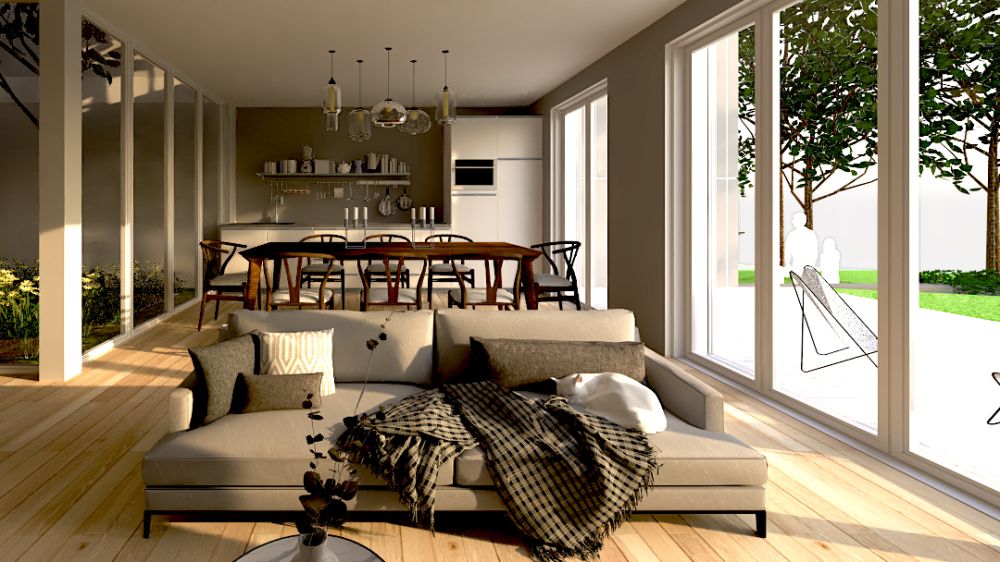 Neubauprojekt Hohle Gasse mit drei 7.5-Zimmer-Reihenhäuser (Haus 2) - Bild 1