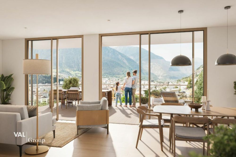 Moderne 3.5 Zimmerwohnung mit traumhafter Aussicht auf das Bergpanorama - Bild 3