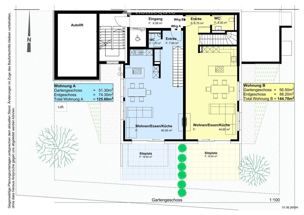 3.5-Zimmer-Gartenmaisonette im exklusiven Neubau, Wallisellen (Erstbezug; ab Herbst 2026) -  Bild 5