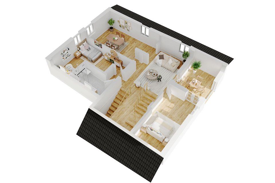 Grosse 4½-Zimmer Dachmaisonette - Bild 9