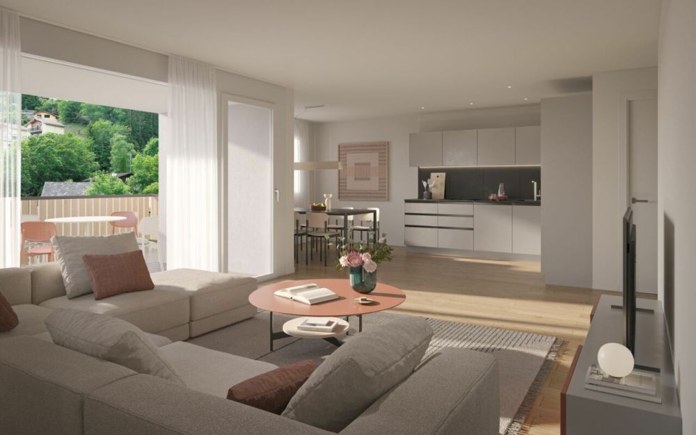"Baustart erfolgt" - Zweitwohnung im Neubau Projekt Pazonja Malix -  Bild 3