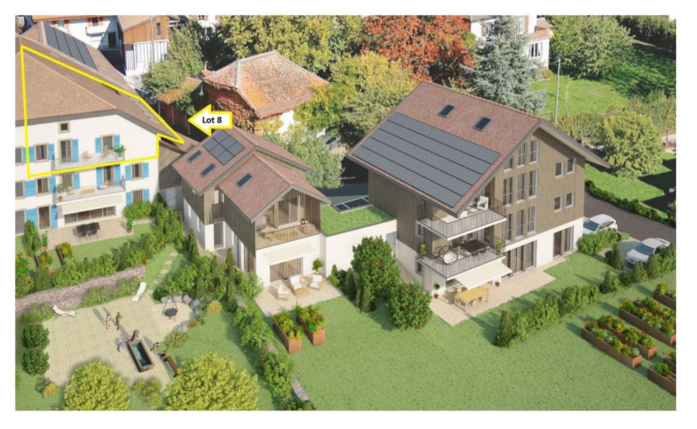 Nouvelle promotion - Le chantier a démarré : duplex de 5.5 pièces avec balcons - Bild 6