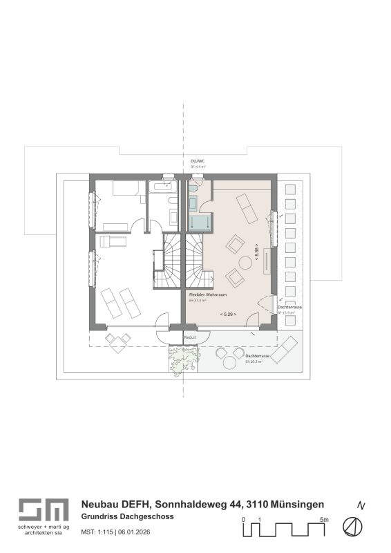 Neubau-Doppeleinfamilienhaus mit Alpensicht zu verkaufen -  Bild 9