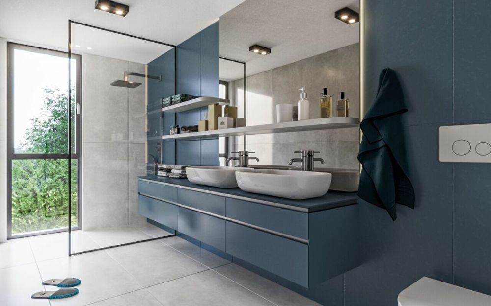 Moderner Neubautraum Doppel-Einfamilienhaus - zwischen Rhein und Bergen - Haus West - Bild 12