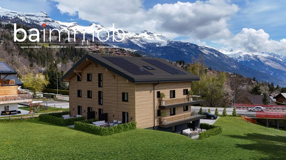 Magnifique appartement 3,5 pièces de 109m2 avec une vue panoramique sur les alpes ! -  Bild 4
