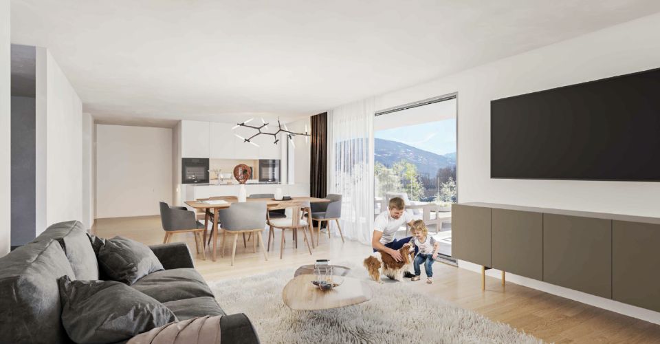 Magnifique Attique - 4.5 Pièces avec vaste terrasse semi-couverte - Attique 4.5 pièces - image - 9