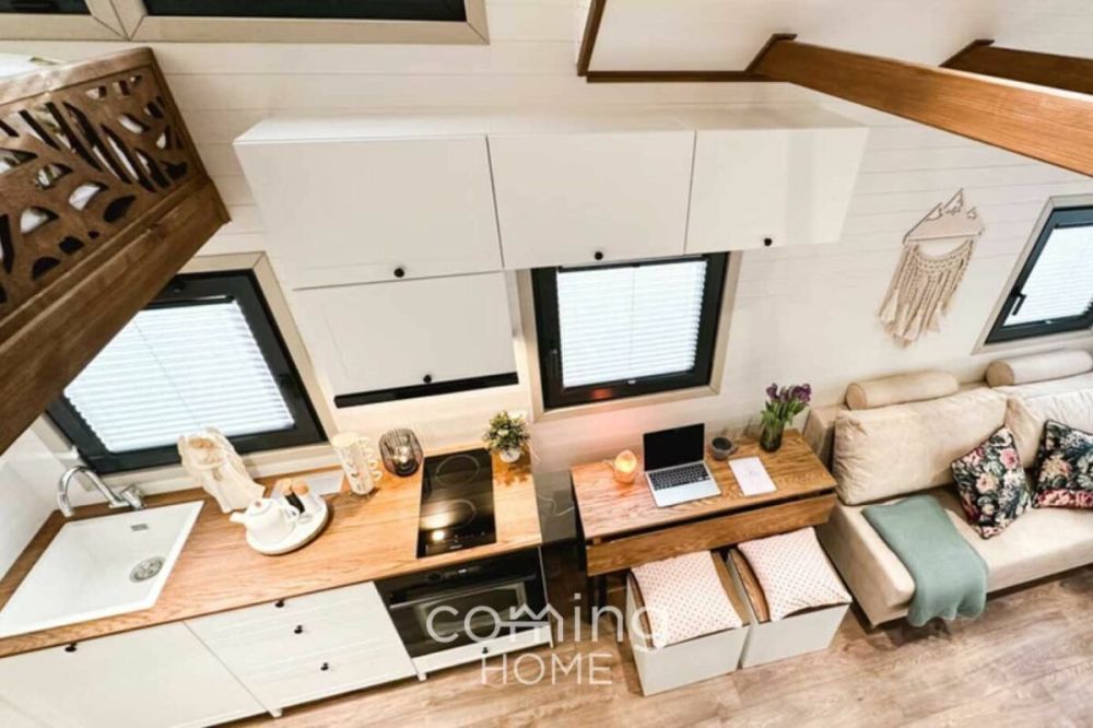 Modernes Tiny House in Brigerbad - ruhig, sonnig, Bergsicht -  Bild 4