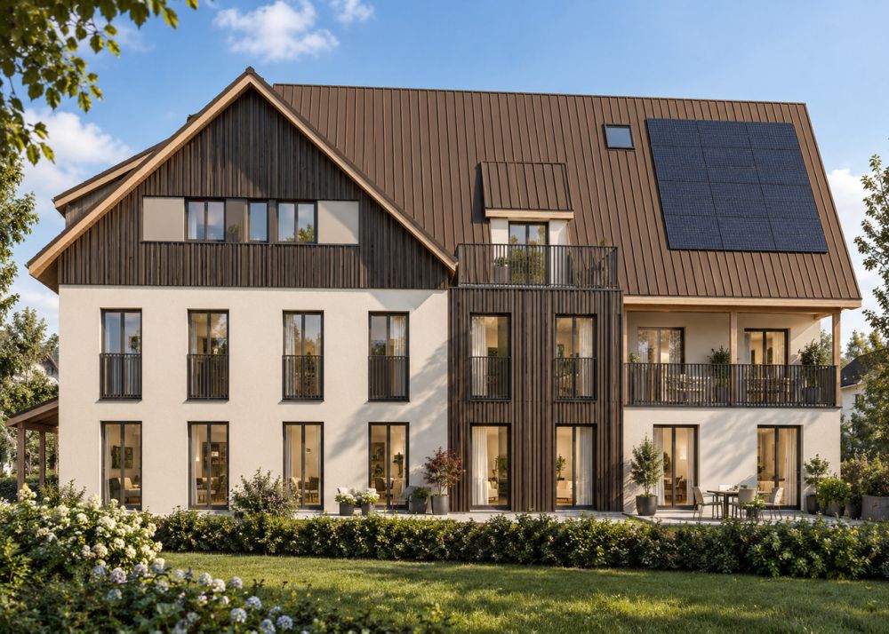 SOLÉA WIL - Modern wohnen im Herzen von Wil ZH | Whg. 0.2 - Westansicht