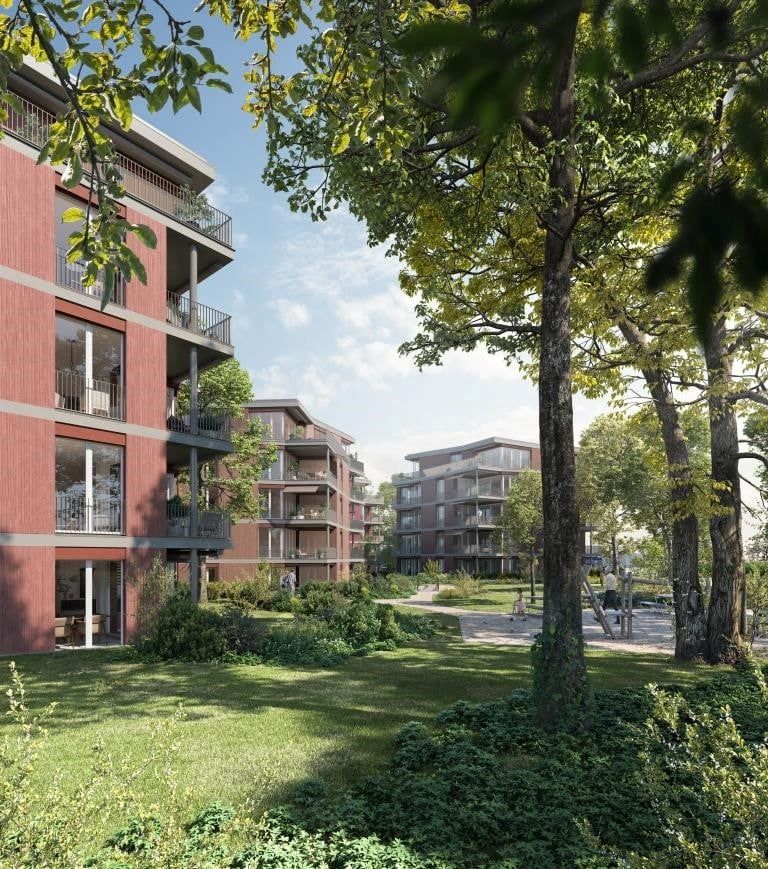 Attraktive Neubauwohnung in ruhigem Quartier! - Aussenansicht