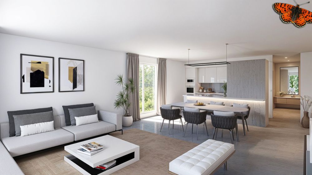 Magnifique 4.5 pces au 3ème étage dans nouvelle promotion à Marly -  Bild 4