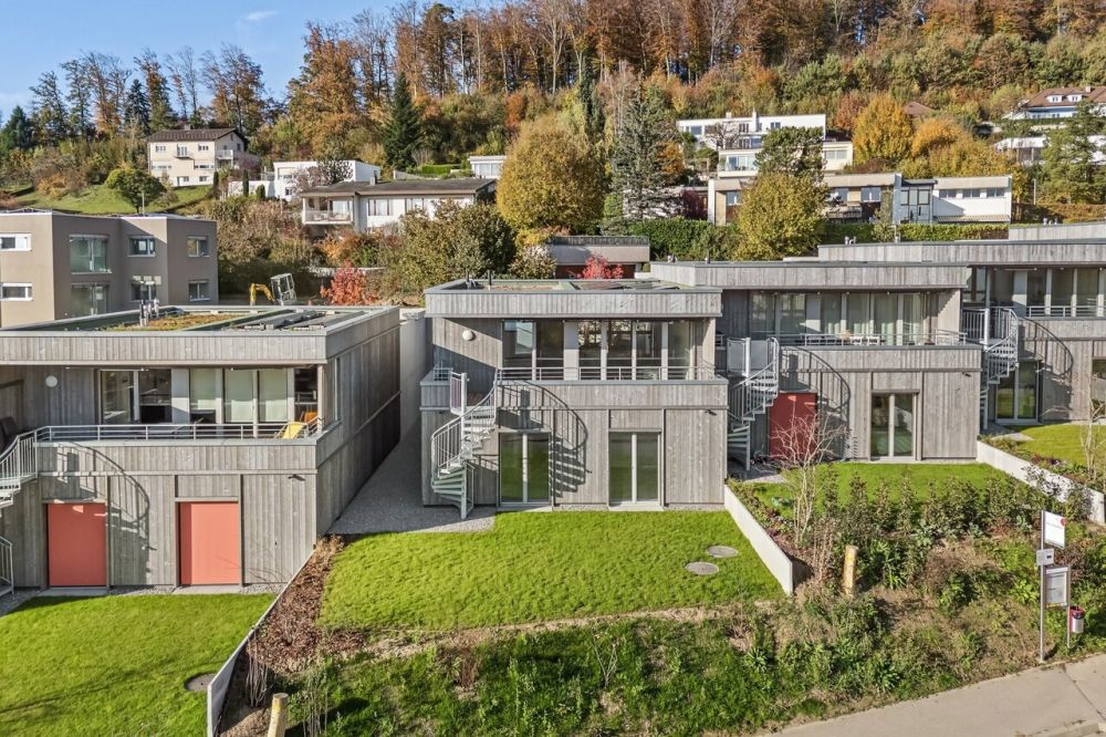 Opportunité ! Magnifique villa contemporaine aux portes de Fribourg - Vue du projet