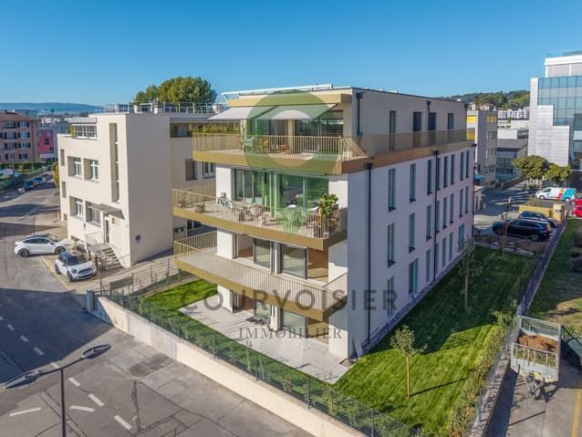 Aux portes de Lausanne - superbe 4,5 pièces neuf en rez-de-jardin -  Bild 2