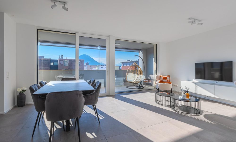 Wunderschöne und geräumige 2.5-Zimmer-Wohnung mit Terrasse in Pregassona -  Bild 1