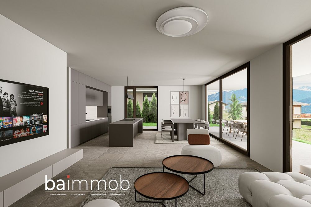 Magnifique appartement de 4,5 pièces à Crans-Montana avec vue imprenable -  Bild 5