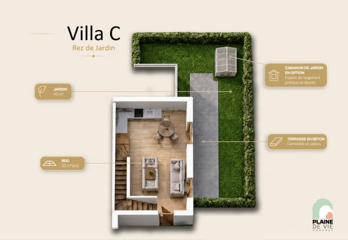 DERNIÈRE VILLA NEUVE de 3,5 pièces disponible ! Lot C -  Bild 2