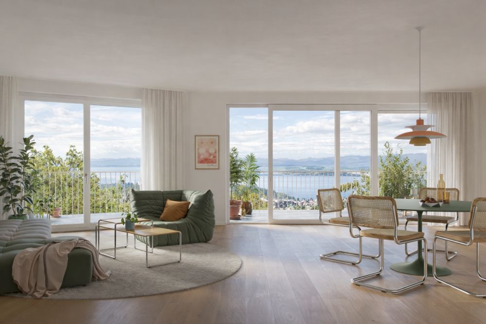 Nouveau projet à St-Blaise - 3.5 pièces avec vue lac -  Bild 2