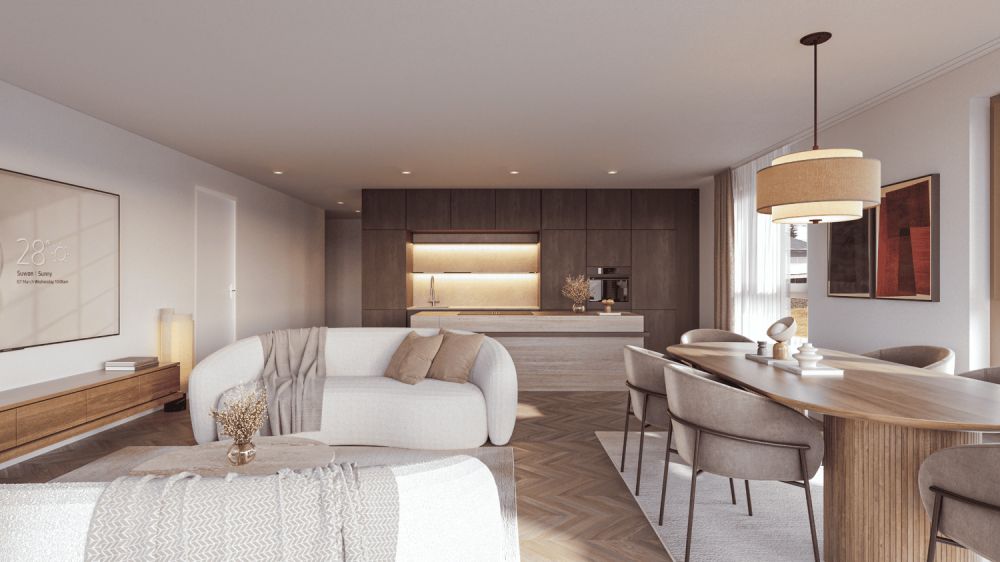 Moderne 3.5-Zimmer-Neubauwohnung mit Balkon und herrlicher Aussicht in Arbon -  Bild 2