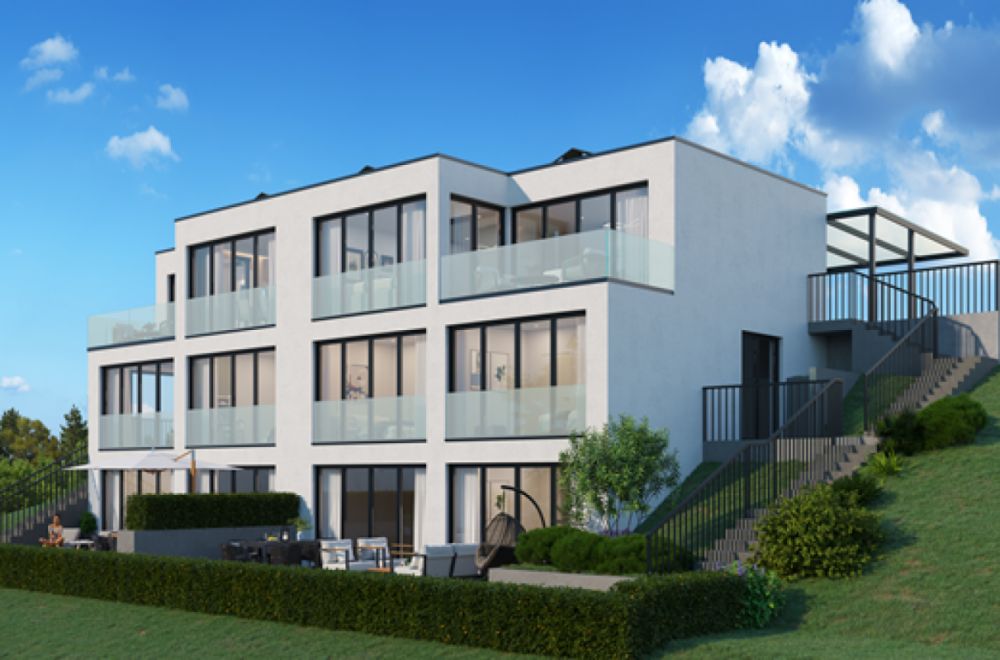 Bellavista - Doppeleinfamilienhaus in Balterswil - Aussenansicht Bellavista - Haus A