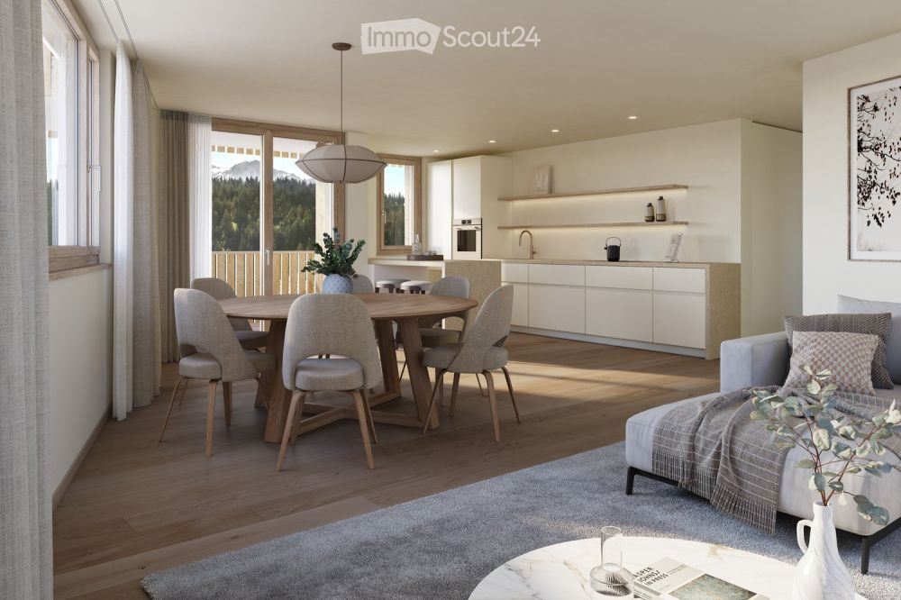 Exklusive 4.5-Zimmer-Neubauwohnung mit Weitsicht in Flims -  Bild 1