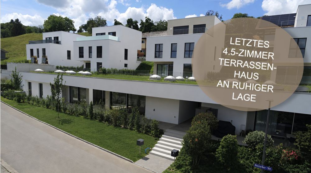 Letztes Verfügbares 4.5-Zimmer Terrassenhaus an ruhiger Lage -  Bild 1