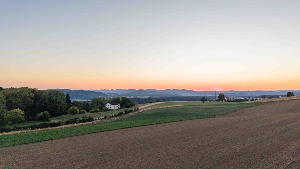 Natur. Weitsicht. Zuhause - LIORA in Remetschwil - Abendstimmung