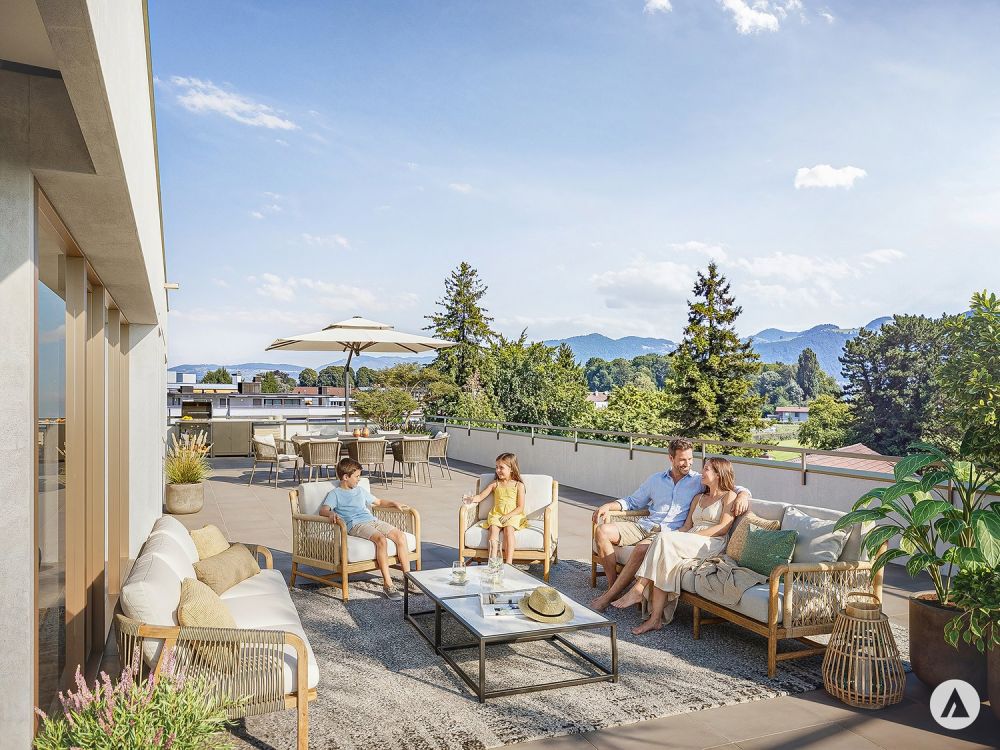 Neubauprojekt Gwattmoos: 4½-Zimmerwohnung im 1. OG - Bild 4